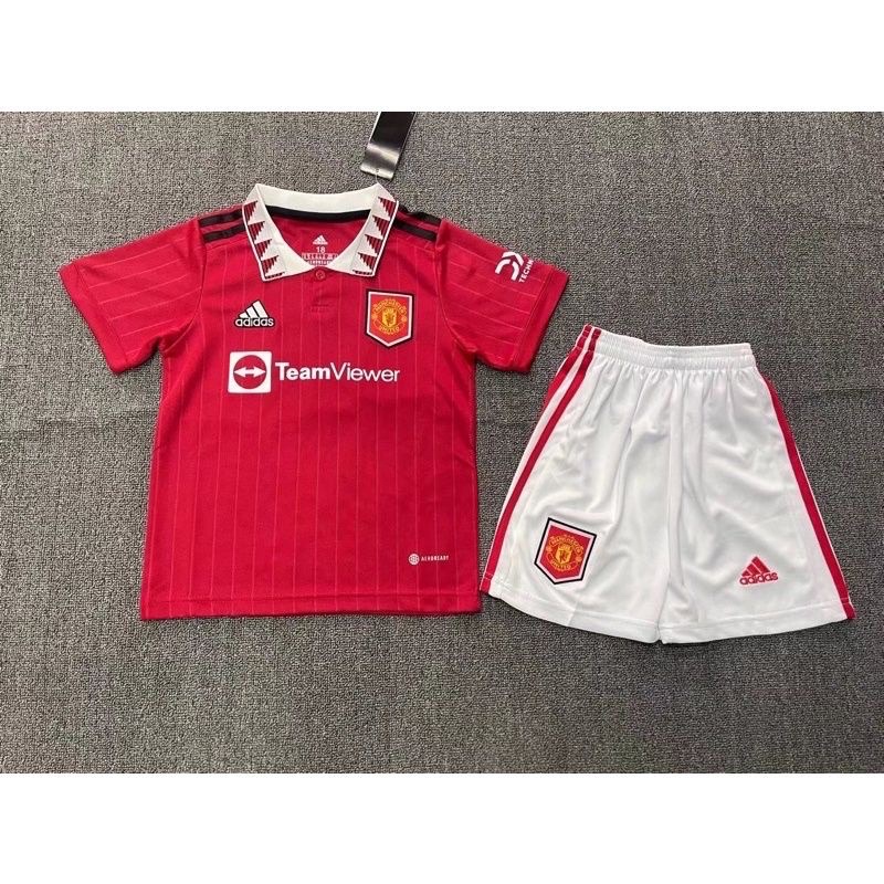 setelan anak MU man utd  home kids GO high quality terbaru