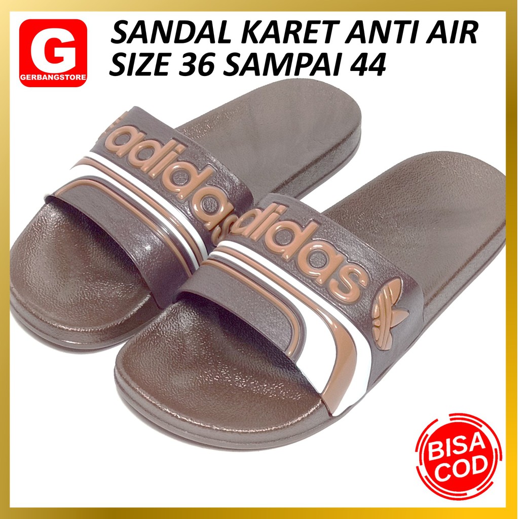 SANDAL KARET ANTI AIR DEWASA PRIA WANITA SIZE 36 - 44 [A 503 B/A 803 MB]