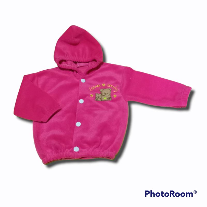 jaket bayi bulu 0_6 bulan