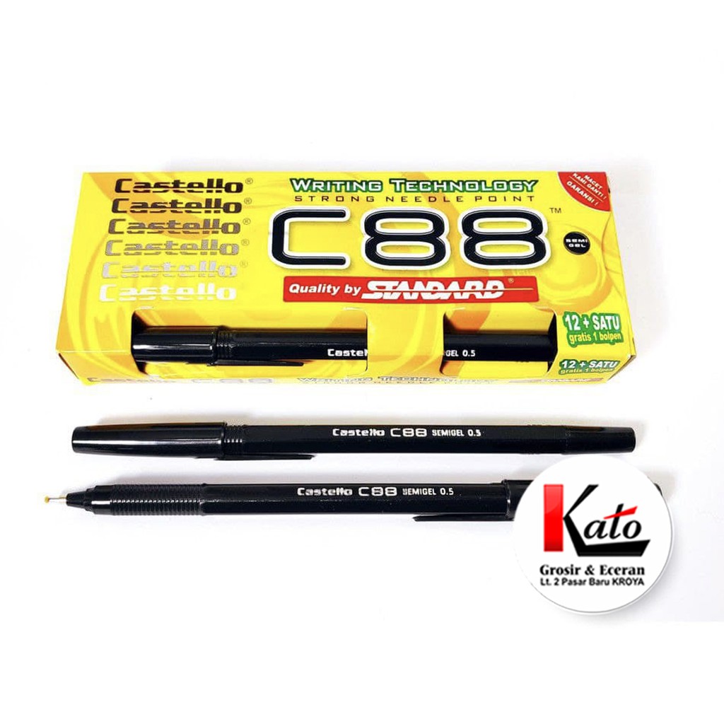 

Ballpoint Pack Standard C88 // Isi 12Pcs // Pulpen Pena
