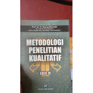 metodologi penelitian kualitatif noeng
