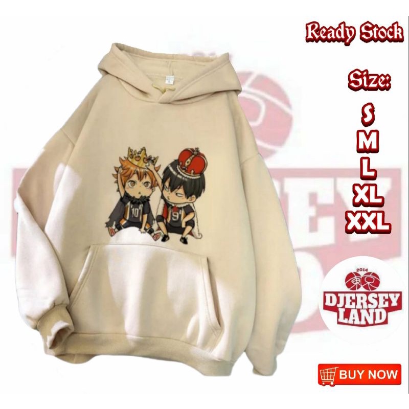 HOODIE JUMPER ANIME KENMA HAIKYUU TEAM VOLLEY BALL KEREN