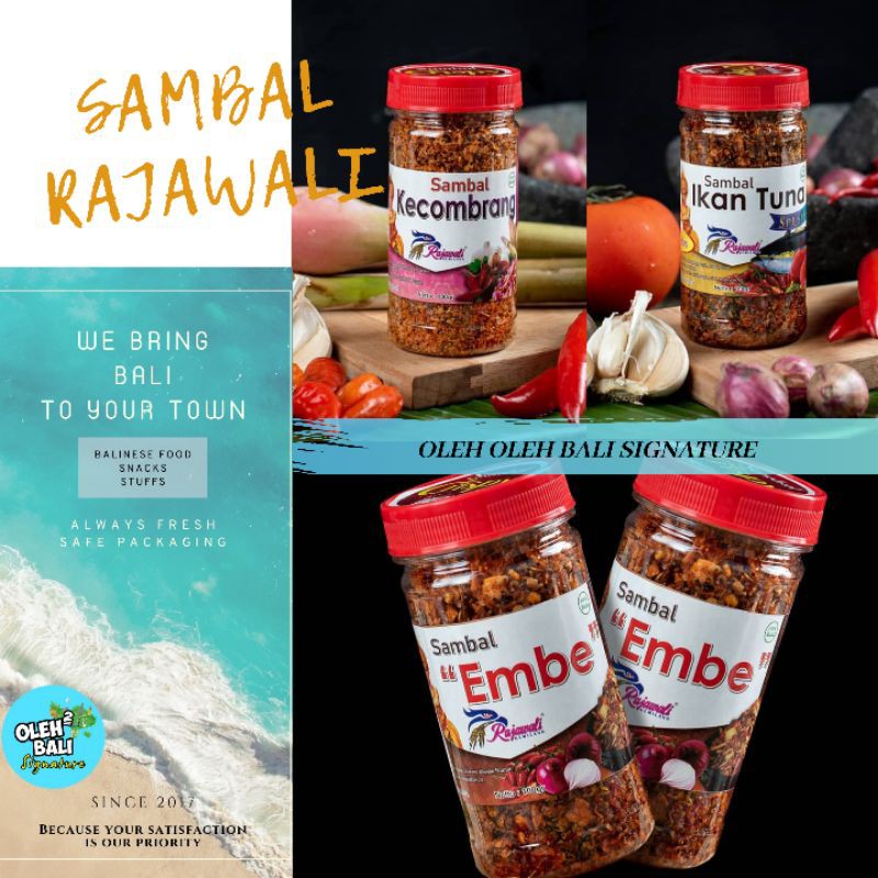 Sambal Embe / Sambal Sereh / Sambal Betutu / Sambal Kecombrang / Sambal