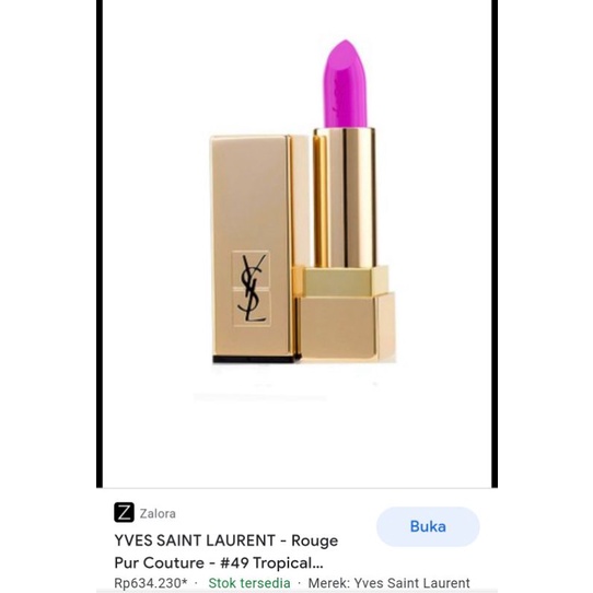 YSL lipstick original shade 49#Rose tropical