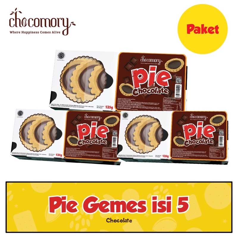 Chocomory Pie isi 5pcs