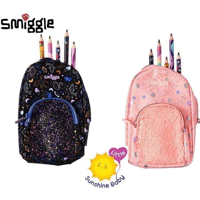

Smiggle Glitz Mini Backpack Pencil Case - Tempat Pensil Smiggle Ori