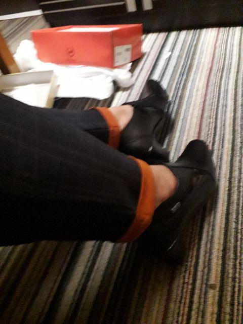 Sepatu Formal / Pantofel / Kerja Wanita Kulit Hitam Catenzo Us 025 Ori