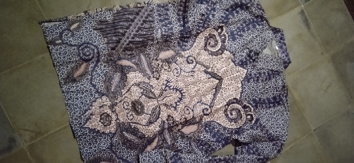 Atasan Batik Pria Kemeja Batik Lengan Panjang Regular Size Lengkap M L Xl Xxl