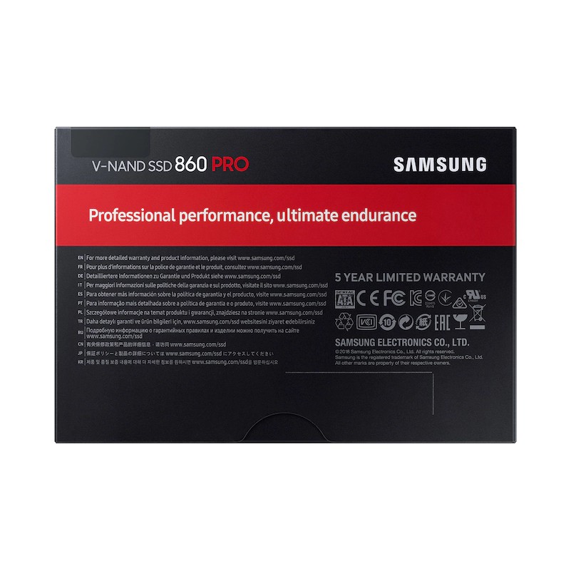 SSD SAMSUNG 860 PRO 256GB SATA III 2.5&quot; RESMI