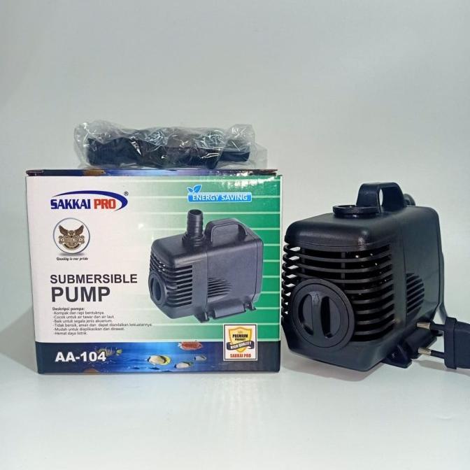 Submersible Pump AA-104 Sakkai Pro Pompa Aquarium Celup Water Pump