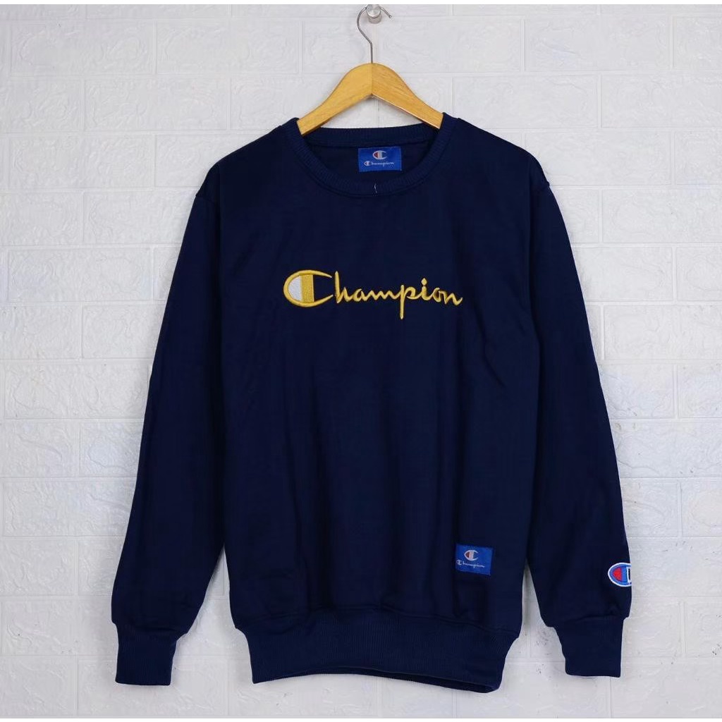 sweater crewneck champion bordir original full tag bahan tebal / jaket hoodie champion / sweater hoodie champion pria dan wanita / Champion / jaket cowok terbaru 2021 / Sweater Laki Laki / Sweater Pria Terbaru 2021 Keren Gaya