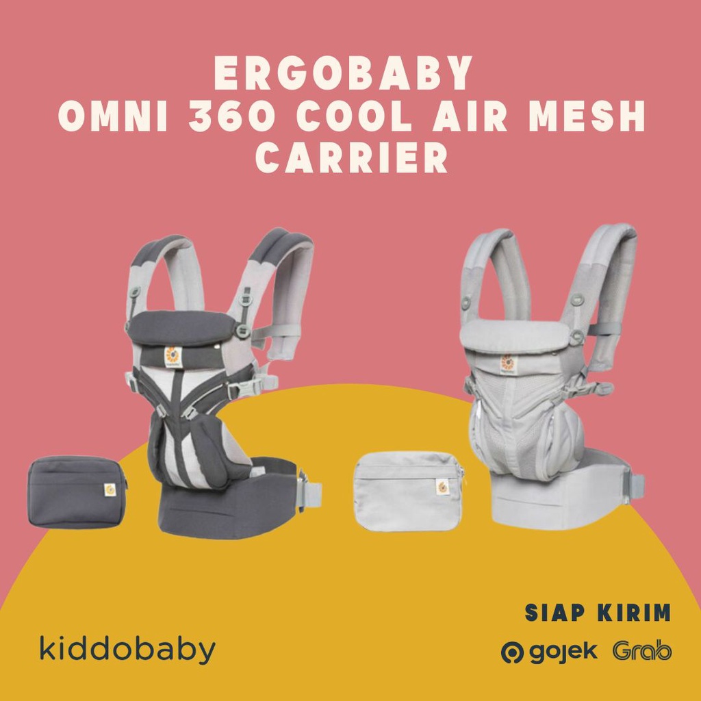 Ergobaby Omni 360 Cool Air Mesh Carrier | Gendongan Bayi