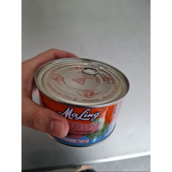 

QH TTS Maling Pork Luncheon Meat Daging Babi Olahan 397 Gram 100% ASLI