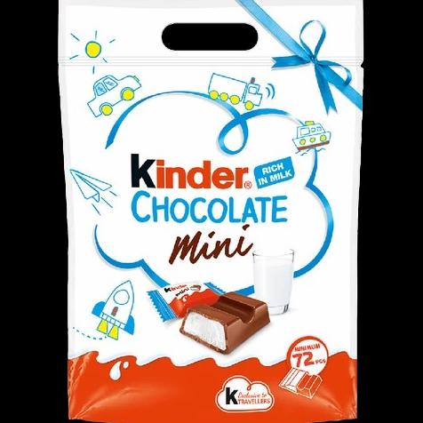 

COKELAT KINDER CHOCOLATE MINI T72 RICH IN MILK 460GRAM ASAL ITALY DC51C1215