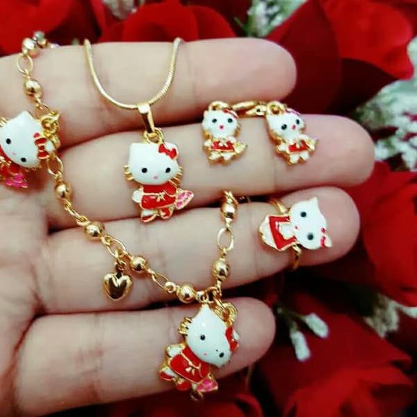*((DIJUAL)) Satu Set Perhiasan Anak Xuping Lapis Emas ..,,.,,.,