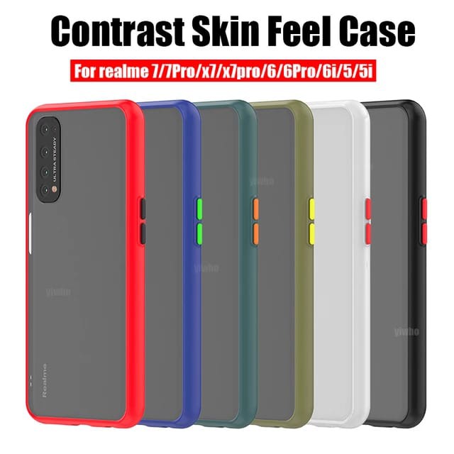 REALME NARZO 20 / NARZO 20 PRO SOFT CASE MATTE COLORED FROSTED