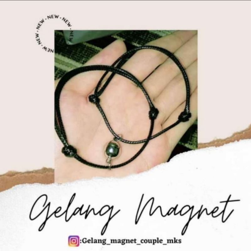 GELANG COUPLE POLOS/GELANG MAGNET/GELANG SAHABAT/GELANG COUPLE/GELANG MURAH