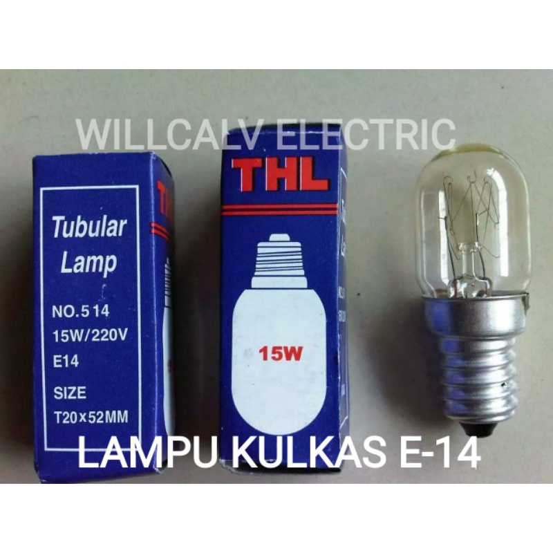 LAMPU KULKAS / BHOLAM KULKAS FITING E12 E14