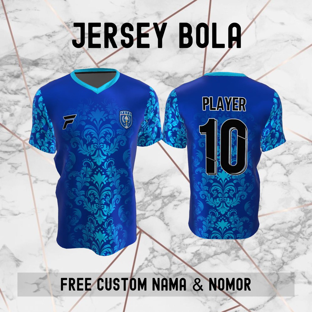 Jersey Batik PSPS Pekanbaru Klub Bola Baju Kaos Custom Nama dan Nomor Punggung - 1044