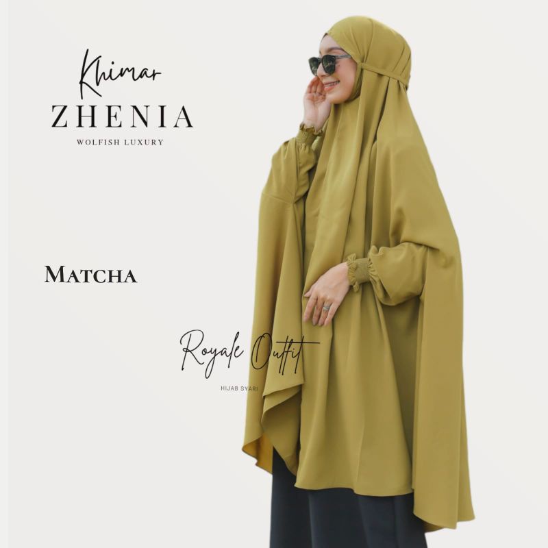 Zenhia khimar cocok untuk umroh