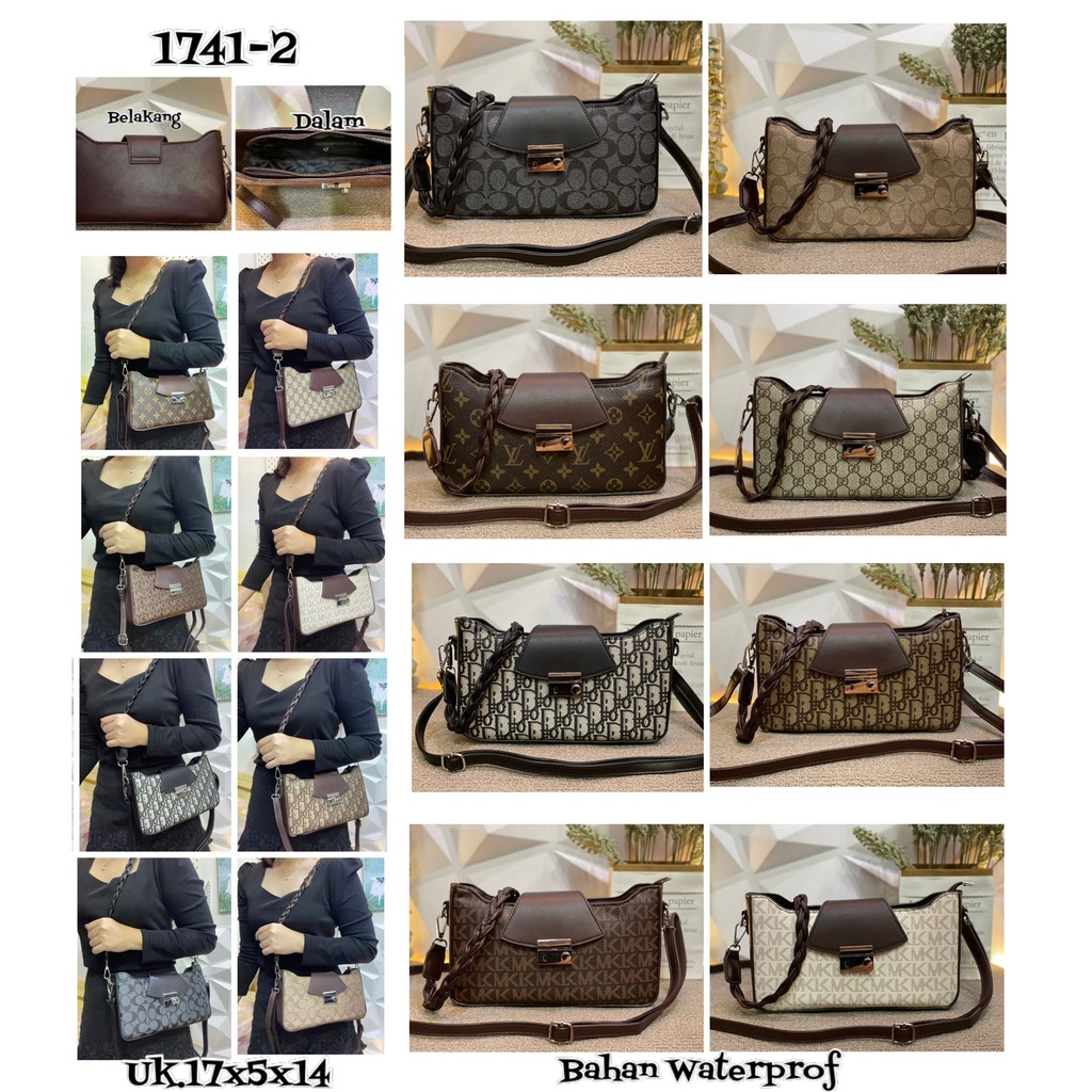 Tas Selempang Kode 1741-2 Import