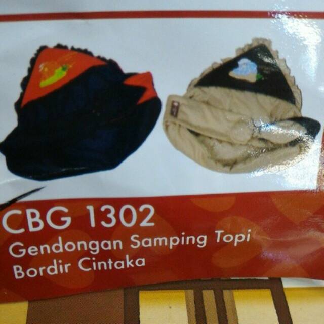 Chintaka CBG1302 Gendongan samping kepala bordir