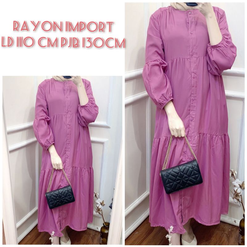 Rayon dress nagita
