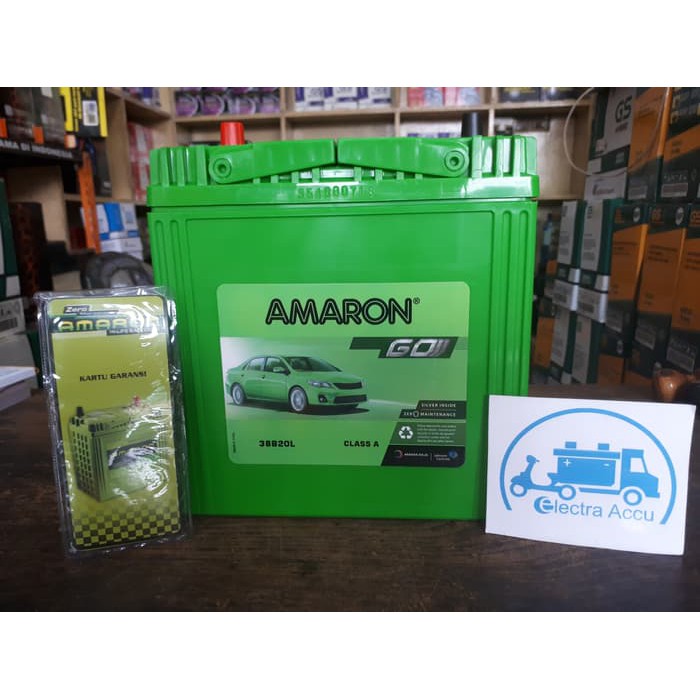 "Aki Mobil Honda Mobilio NS40ZL / 38B20L Amaron Aki Kering"
