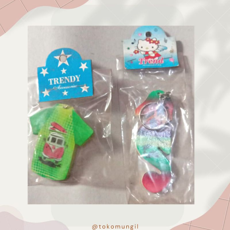 GANTUNGAN KUNCI BAJU & KUDA LUMPING | gantungan kunci | 100% ORIGINAL [ bisa cod ]