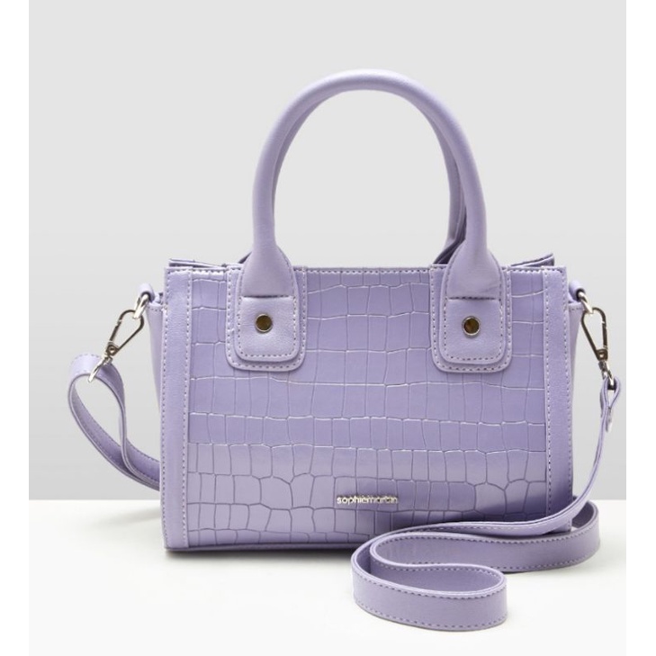 TAS HEOL TOTE PURPLE TH7821P4 TAS SOPHIE MARTIN PROMO
