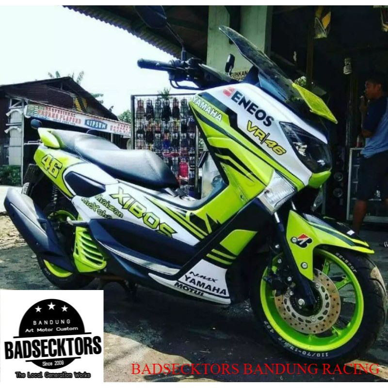 Decals Yamaha Nmax Motif 46 keren