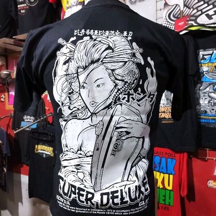 Kaos GL100 super deluxe geisha