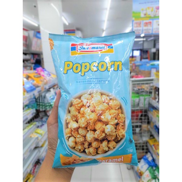 [PROMO] Pop Corn Indomaret 75G Caramel / Pop Corn Indomaret Keju 65G popcorn indomaret sweet cheese 65 Gram popcorn caramel 75 gram pop con indomaret