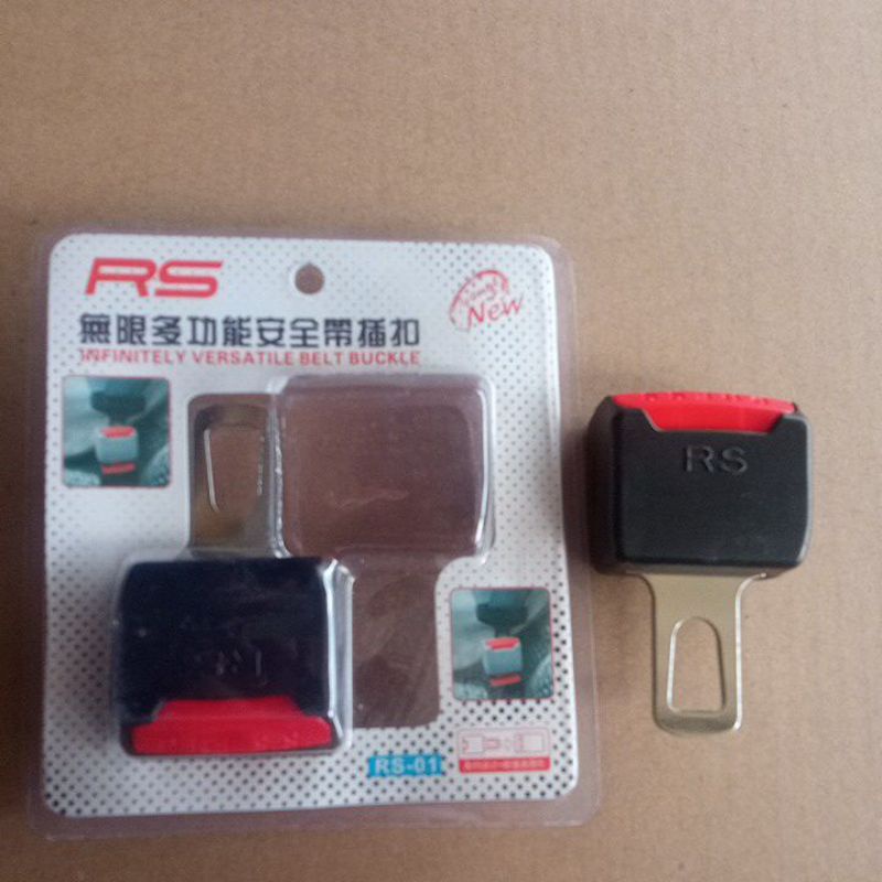 Colokan Saftybelt stoper alarm seat belt buzzer mobil universal isi 2