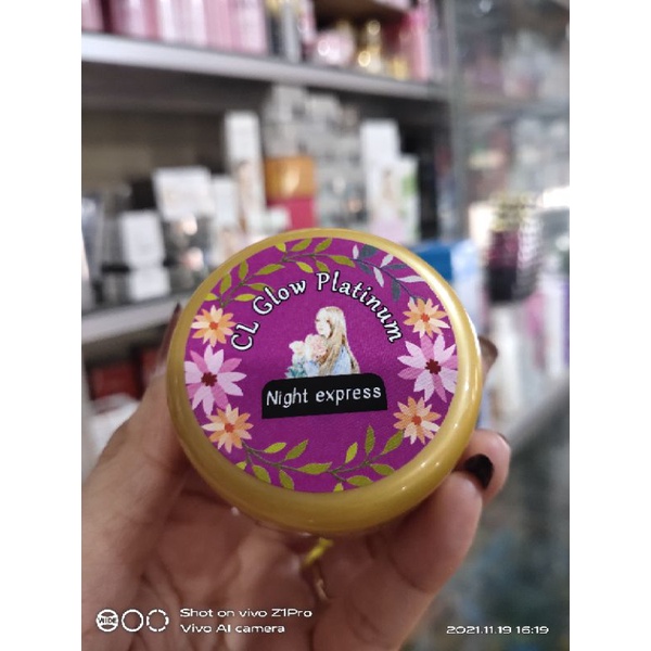 cream flek cL glow platinum