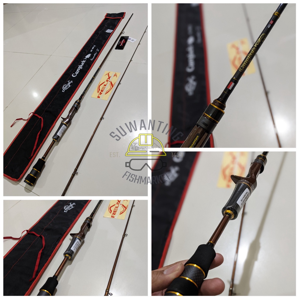 Joran Pancing Rod Relix Nusantara Cangkek 682 UL 6lb 632 XUL 3lb Gen S Generation Baitcasting BC