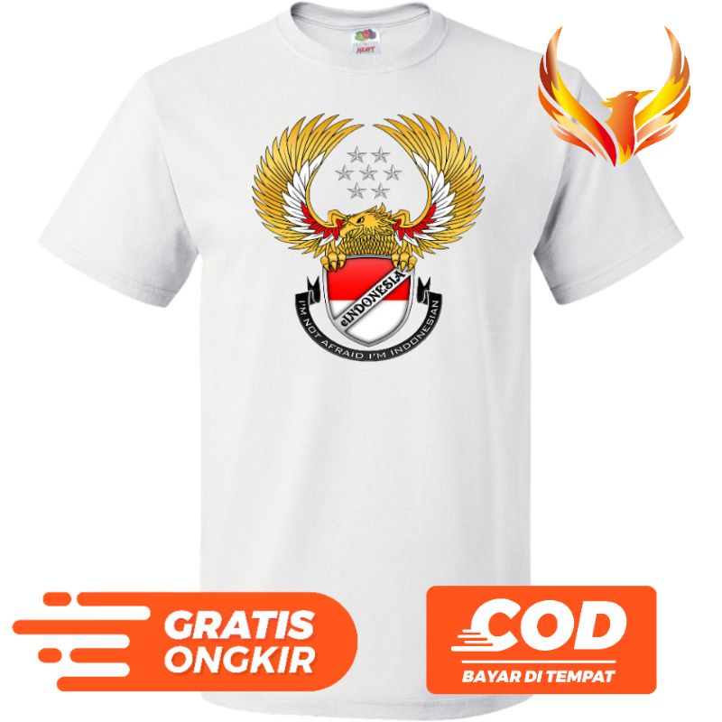 Kaos Distro / Kaos Merdeka / Dirgahayu Republik Indonesia 77 tahun 2022 / kaos hut RI 77 / kaos anti
