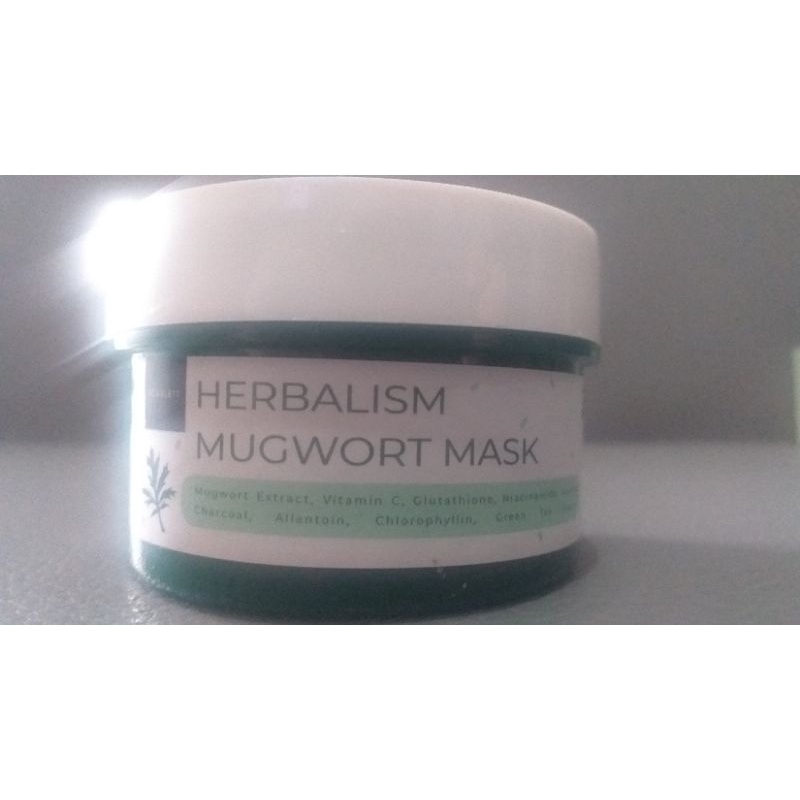 pre loved preloved scarlett scarlet herbalism mugwort mask masker