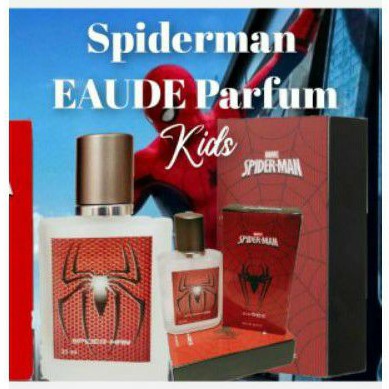 Blunding Parfum Spiderman kids dan Bulgary Man in black 35ml