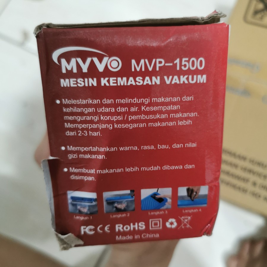 VACUM SEALER MYVO MVP 1500 / MESIN KEMASAN VAKUM TERMURAH