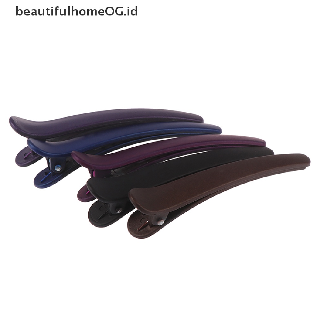 1 Pc Jepit Rambut Duckbill Bahan Plastik Non Slip Untuk Wanita