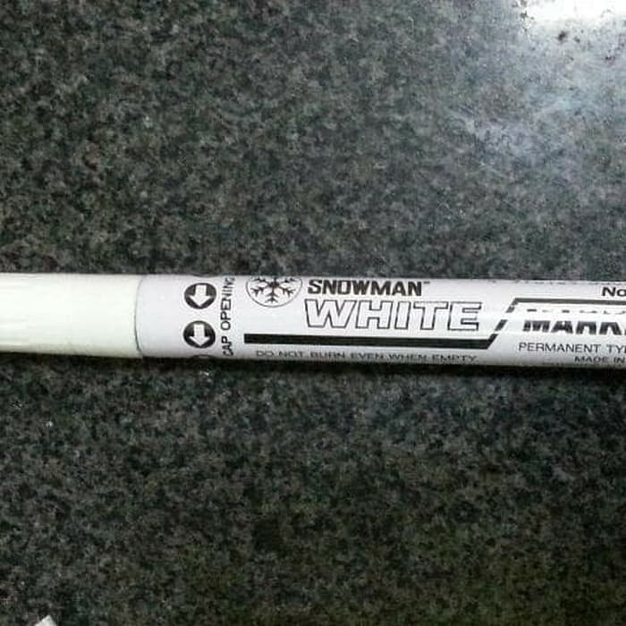 

Spidol Swonman Permanent Putih/White