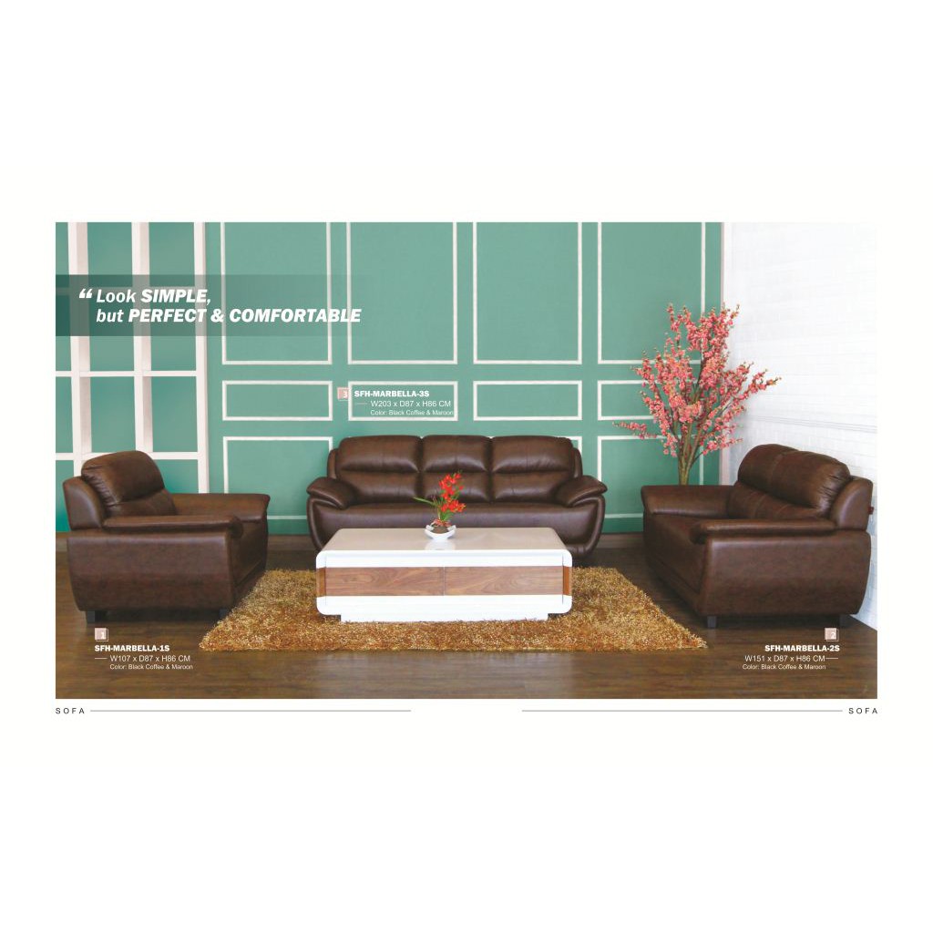 SOFA 3 SEAT MARBELLA