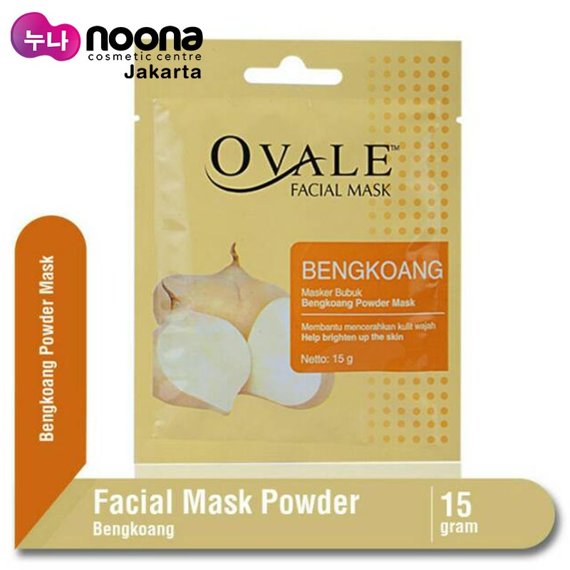 OVALE FACIAL MASK MASKER BUBUK 15Gr