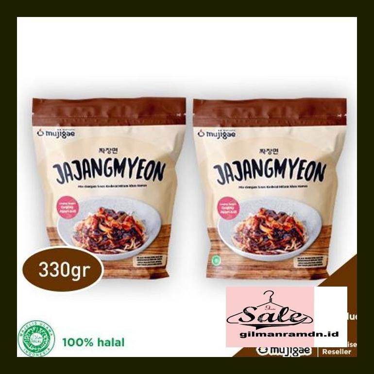 

S40Cgils Paket Isi 2 - Mujigae Jajangmyeon - Mie Saus Kedelai Hitam Korea 330Gr Fls40Ggs