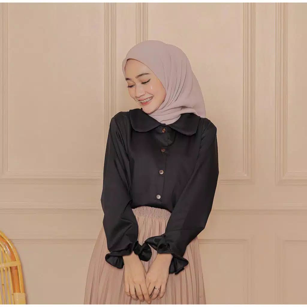 RABIYA BLOUSE / BAJU ATASAN TERBARU / ATASAN WANITA BUSUI / ATASAN WANITA MOSCREPE