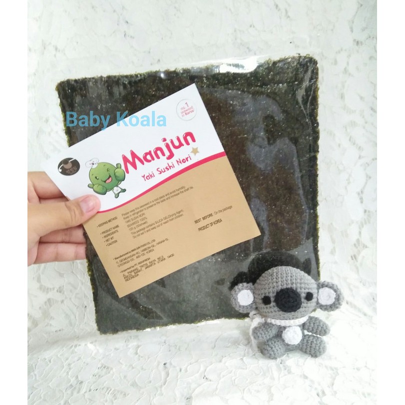 

Murah NORI SUSHI HALAL 10 Lembar | MANJUN Korea Yakinori Laver Seaweed - Repack Diskon