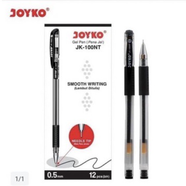 

PULPEN GEL JOYKO JK 100 NT SATUAN