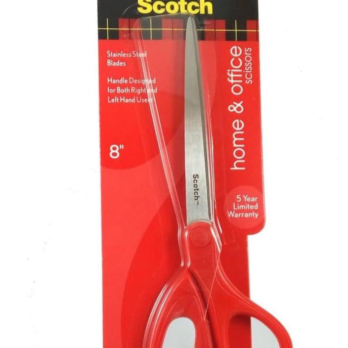 

[[BISA COD]] 3M 1408 Scotch gunting pemotong kertas scissor 8