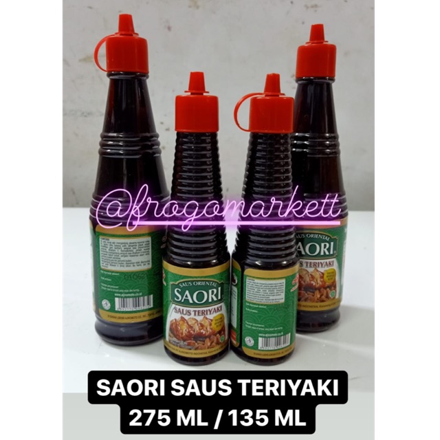 Saori Saus Teriyaki 135ml / 275ml